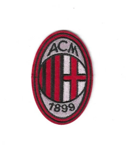 AC Mailand Milan Aufnäher Aufbügler Patch Logo 4,5 x 7,0cm Fußball Football - Bild 1 von 1