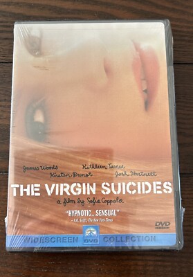 The Virgin Suicides DVD Sofia Coppola Kirsten Dunst Kathleen Turner James Woods