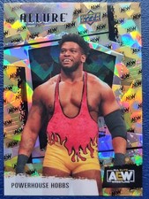 2022 AEW Powerhouse Hobbs Logo /299 Trading Card Upper Deck Allure Mint #74003