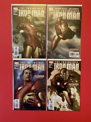 IRON MAN #1 2 3 4  2005 Extremis Warren Ellis Marvel Comics
