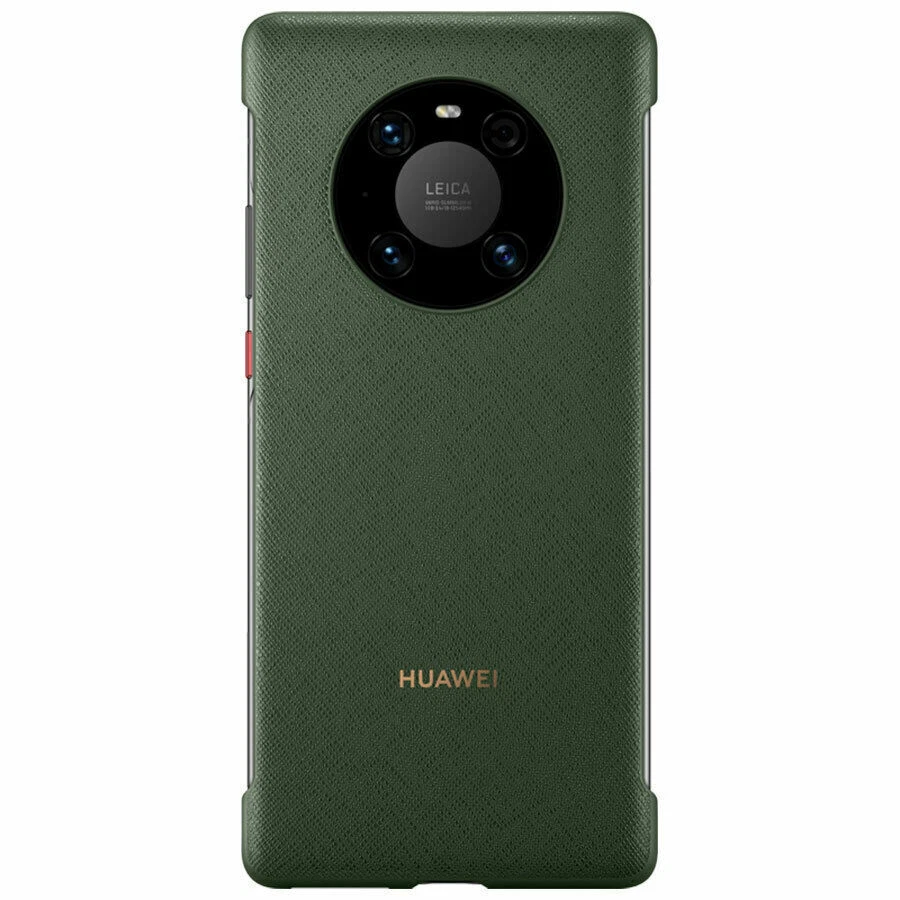 Funda de cuero original Huawei Mate 40 Pro (especial para edición trasera de vidrio) Foto 4 de 4