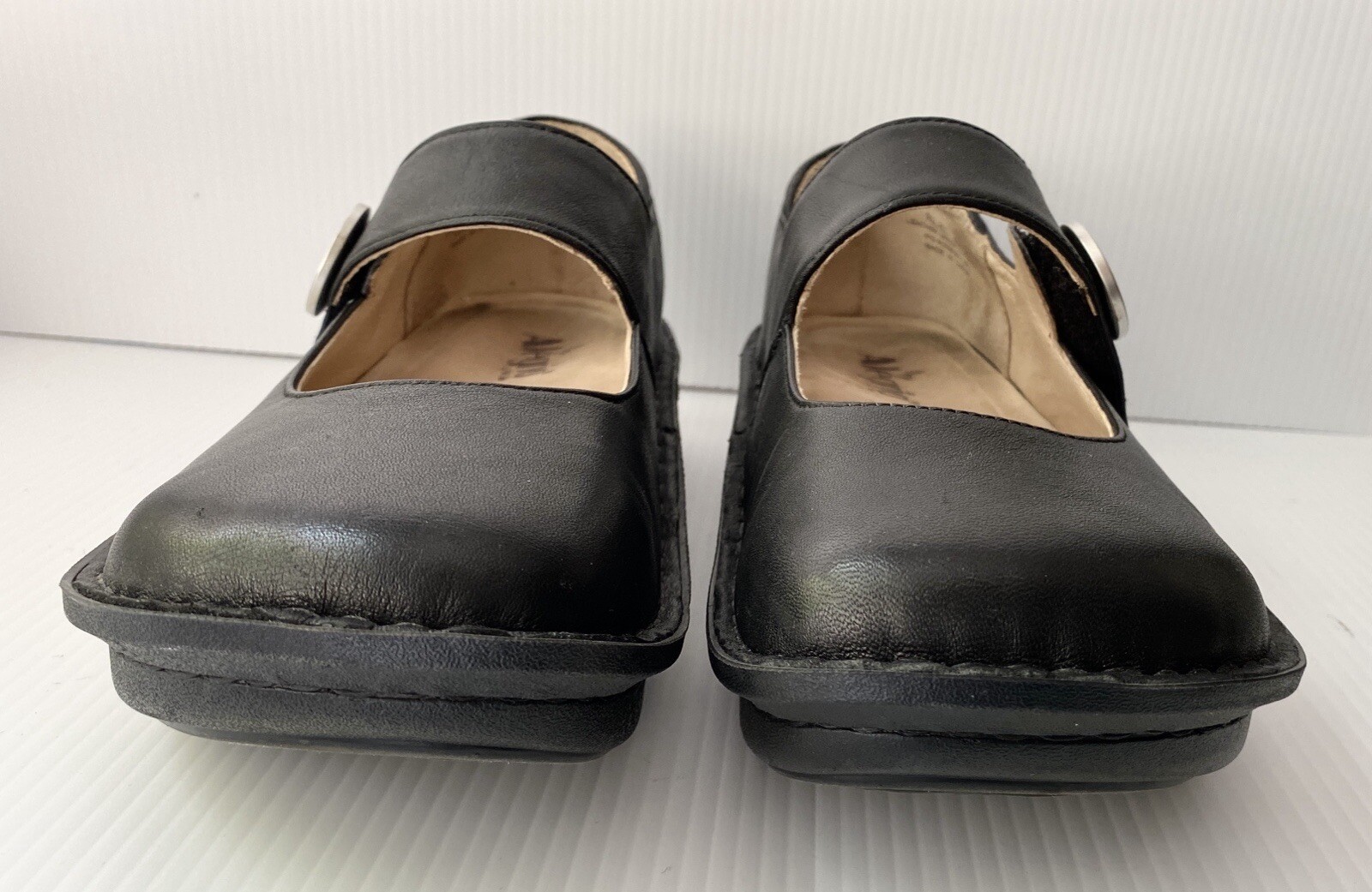 Alegria Paloma black leather Mary Janes women's EU 40… Gem