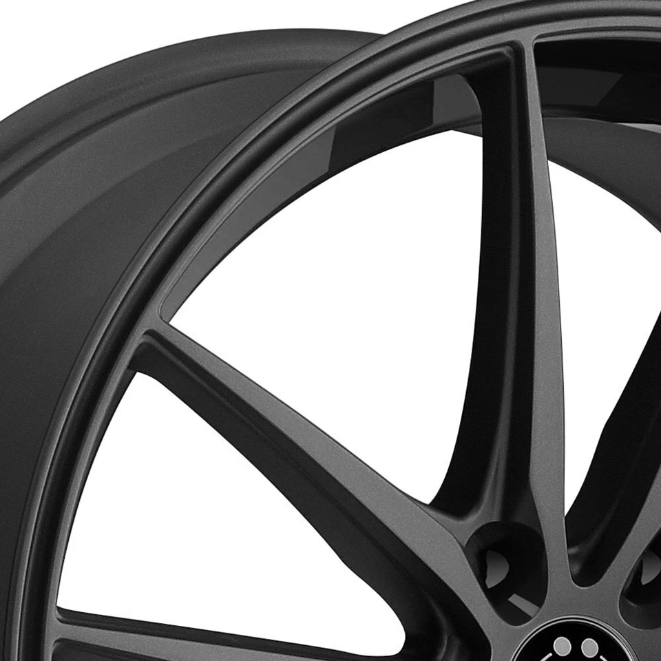 Rueda Konig OVERSTEER 19x8,5 (45, 5x114,3, 73,1) llanta única negra Foto 3 de 4