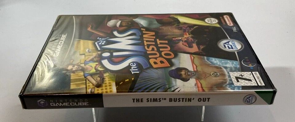 Gamecube The Sims Bustin' Out , ( 2003 ) UK Pal, Brand New Factory Sealed - Image 4 of 4