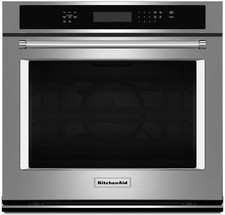 KitchenAid 30 Stainless Steel Single Convecti...