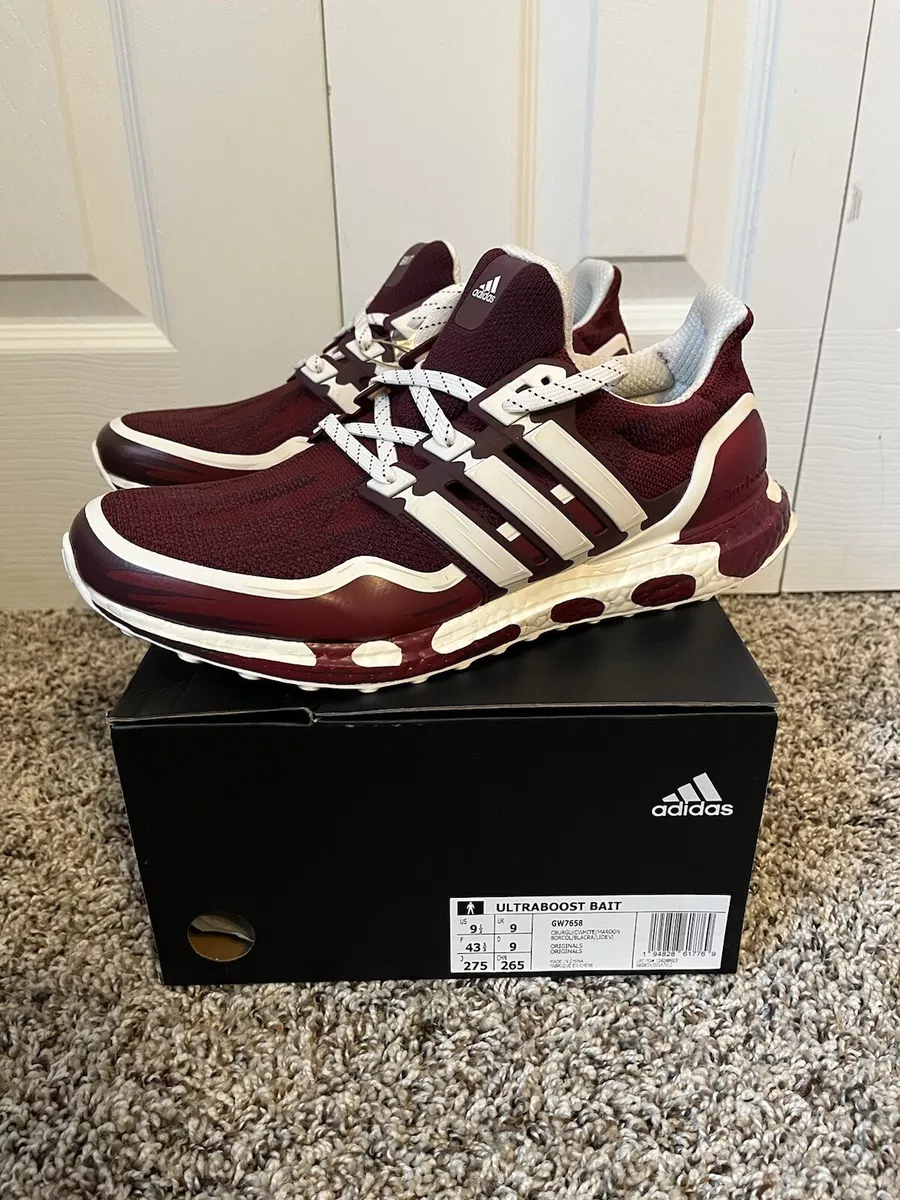 New Size 9.5 - adidas Ultraboost x Attack On Titan x BAIT Blood Red 2022 In Hand |