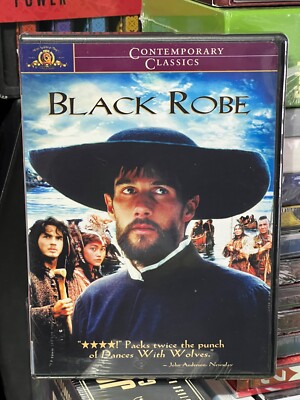 Black Robe (DVD) Bruce Beresford, Lothaire Bluteau, August Schellenberg, NEW!