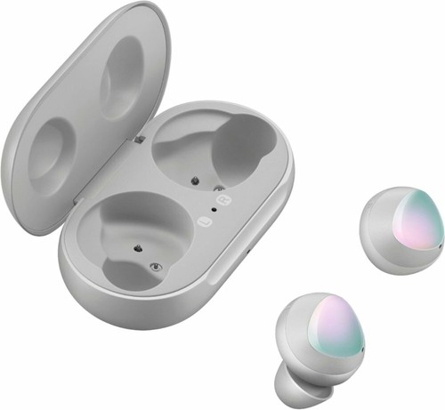 Samsung Galaxy Buds 2019, True Wireless Earbuds (Black, Silver) BRAND NEW - Picture 1 of 6