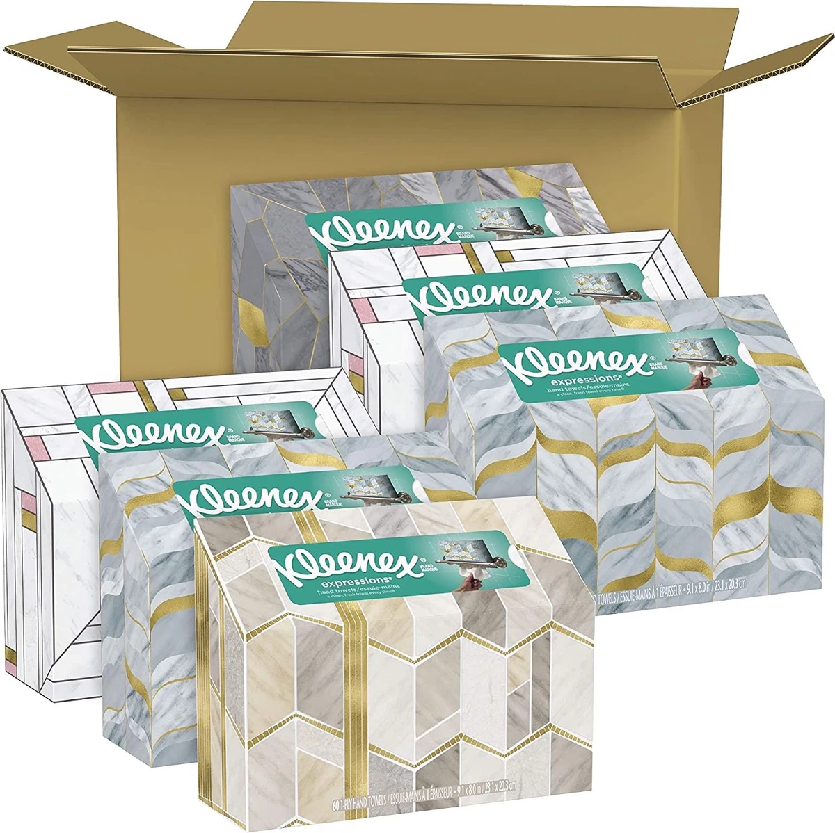 Kleenex Expressions Disposable Paper Hand Towels Towels for