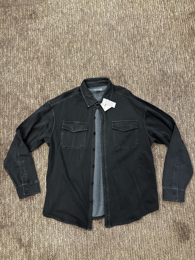 American Eagle Mens Soft Brushed Cotton Overshirt Jacket Size XL Gap  
