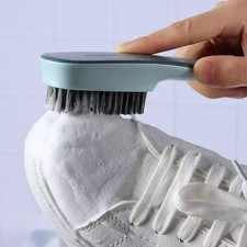 1pc Shoe Cleaning Brush - Plastic Clothes Scrubbing Tool for Household Cleaning