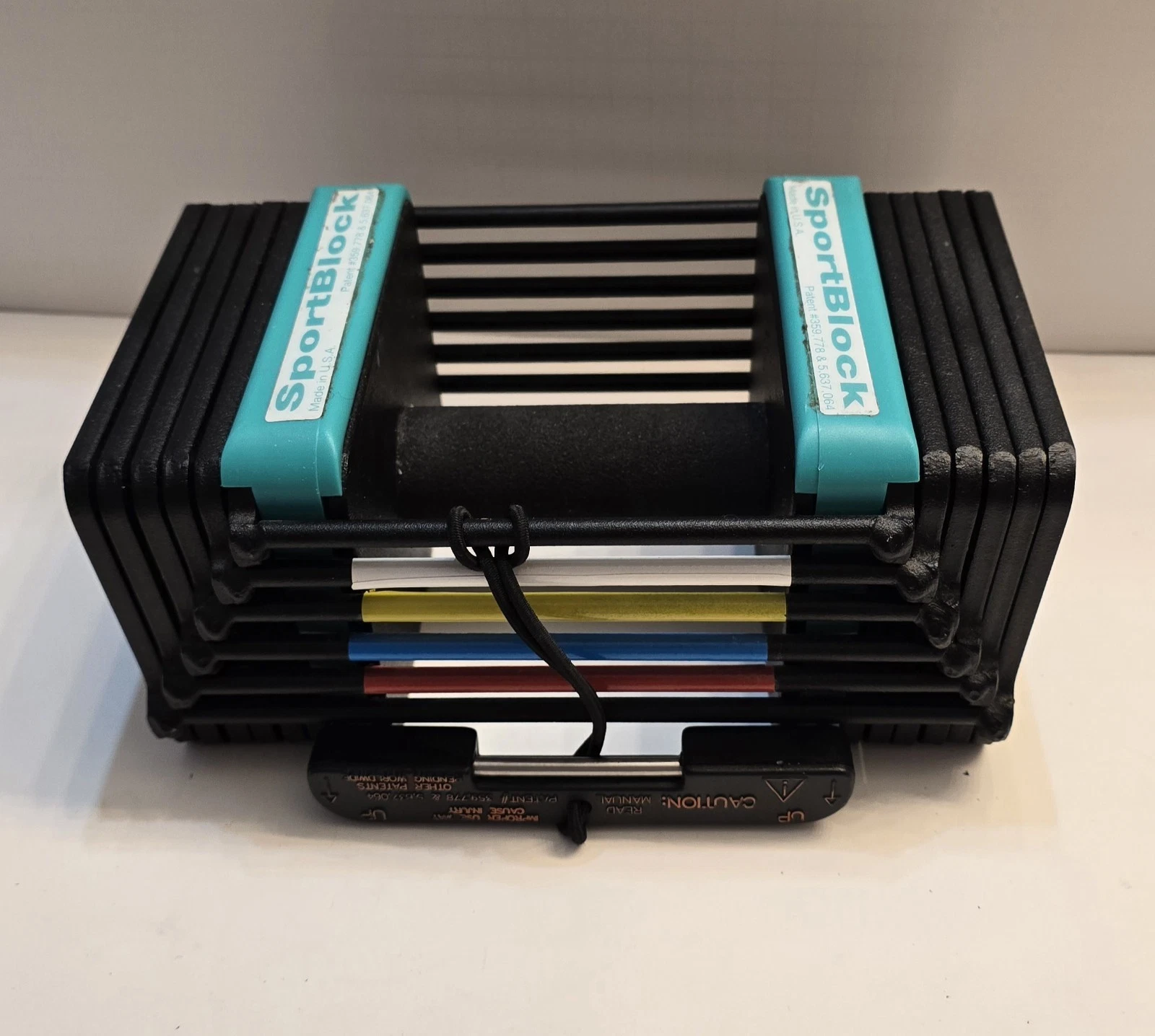 Adjustable Weights Power Sport Block 3 lb increments up to 21 lbs Steel USA