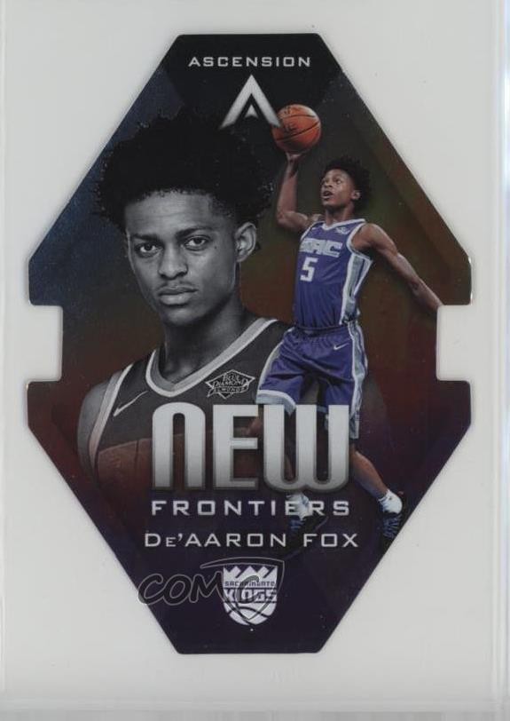 2017-18 Panini Ascension New Frontiers Die-Cut De'Aaron Fox #NF17 07gz