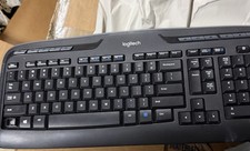 Logitech Standard Black QWERTY English Keyboard w/ Media Keys