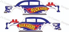 Haters 55 Gasser 164 Custom Water Slide Decal For Hot Wheels Haters 55 Gasser 164 Custom Water Slide Decal For Hot Wheels
