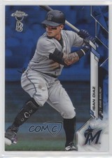 2020 Topps Chrome Ben Baller Edition Blue Refractor 48/75 Isan Diaz #170 nd3