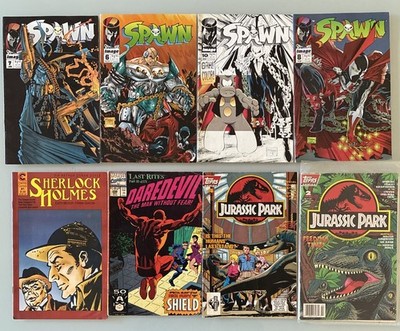 lot of 22 comic books DC TOPPS MARVEL CB VALIANT ETC. see all pics
