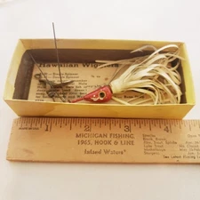 Vintage Arbogast "Hawaiian Wiggler" Lure #1 