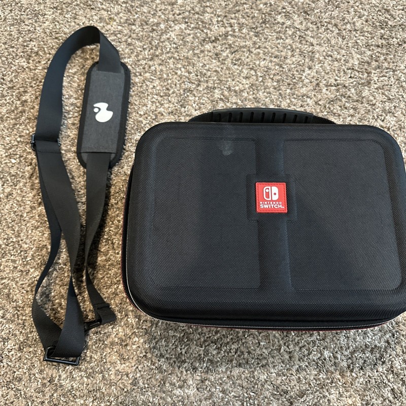 Nintendo Switch OEM Traveler Deluxe System Case - Holds Dock System Controller 