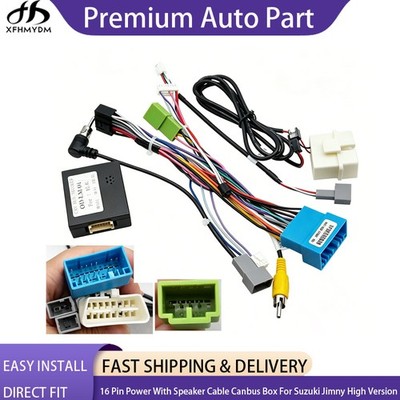 16 Pin Power With Speaker Cable Canbus Box For Suzuki Jimny High Version