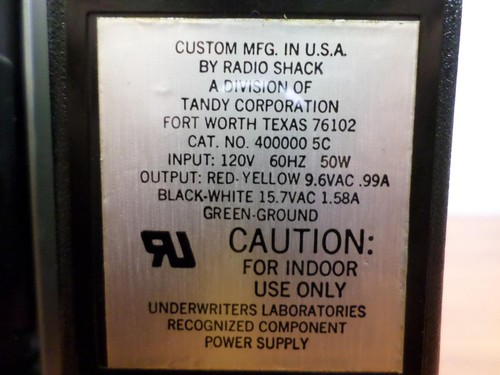 PAIR Vintage Radio Shack TRS-80 5 1/4" Floppy Mini Disk Drive 26-1160 - Afbeelding 8 van 10