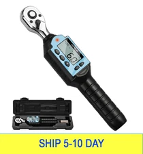 GOYOJO Digital Torque Wrench, 60Nm&44.25 ft/lb High-Precision 3/8-Inch Drive, Pr