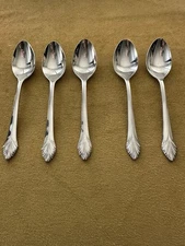 (5) Yamazaki Cragg MONIQUE Stainless Teaspoons  Japan