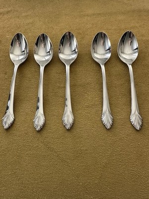 (5) Yamazaki Cragg MONIQUE Stainless Teaspoons  Japan