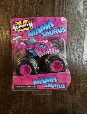 MAMA SAURUS MONSTER MACHINES MONSTER TRUCK NEW SPIN MASTER MONSTER JAM RARE DINO