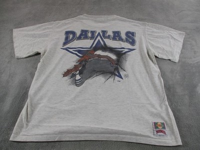Vintage Dallas Cowboys Shirt Mens XL Gray NFL Football Nutmeg Mills USA 90s