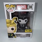 Funko Pop #36 Loki Black & White Hot Topic Exclusive Marvel Legends Movie Figure