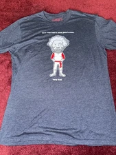 BASEBALLISM It Is Very Bad To Steal Jobu’s Rum Shirt L Large Gray Major League