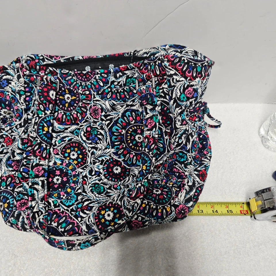 Vera Bradley Stained Glass Medallion 2021 Glenna Purse Satchel - Image 4 of 4