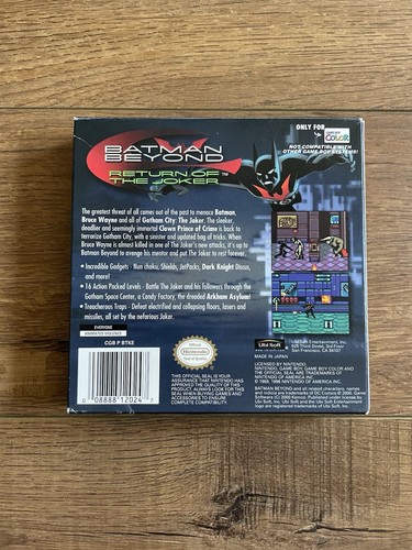 Batman Beyond Return of the Joker (Color Gameboy) Auténtico COMPLETO Envío Rápido! - Imagen 7 de 11