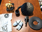 Delta Nicoli Single Handle 5 Sray Shower Faucet w/ rough in valve Black