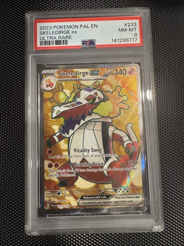 Skeledirge ex graded PSA 8 for sale on eBay
