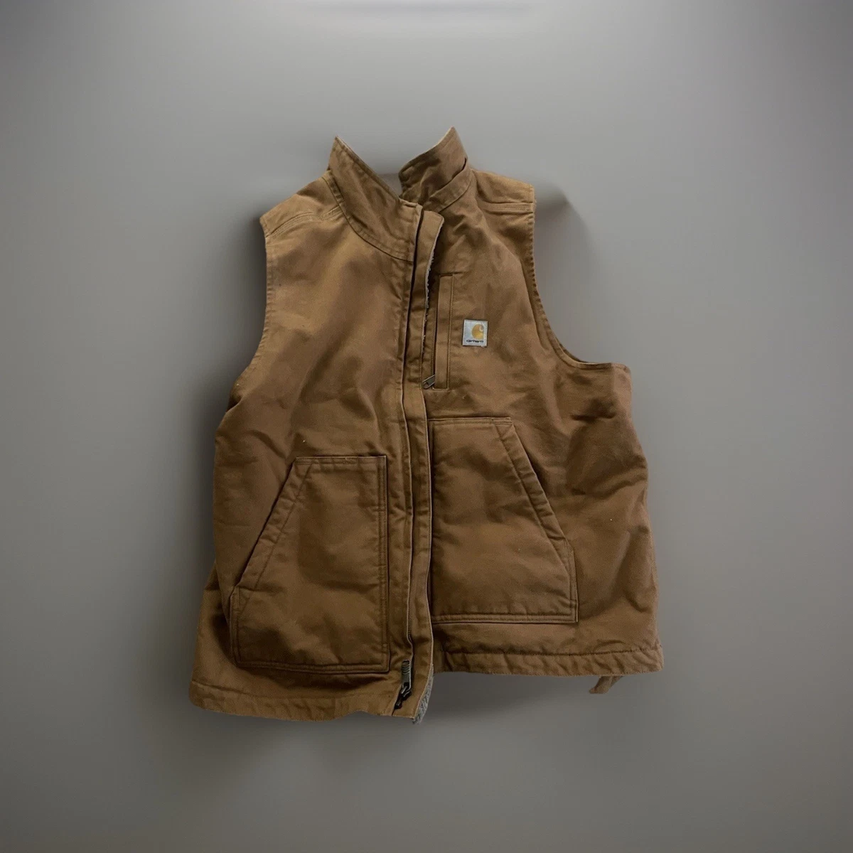 Carhartt Duck Vest In Men's Coats & Jackets for sale | eBay