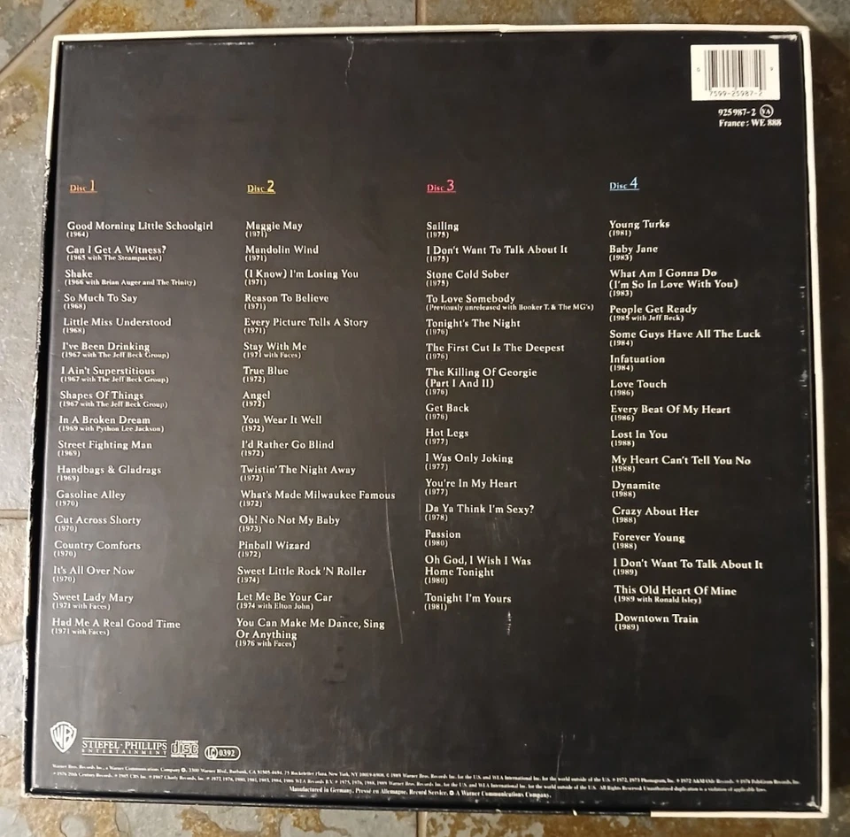 Rod Stewart - Storyteller: The Complete Anthology 1964-1990 - Box-Set mit 4 CDs - Bild 2 von 3