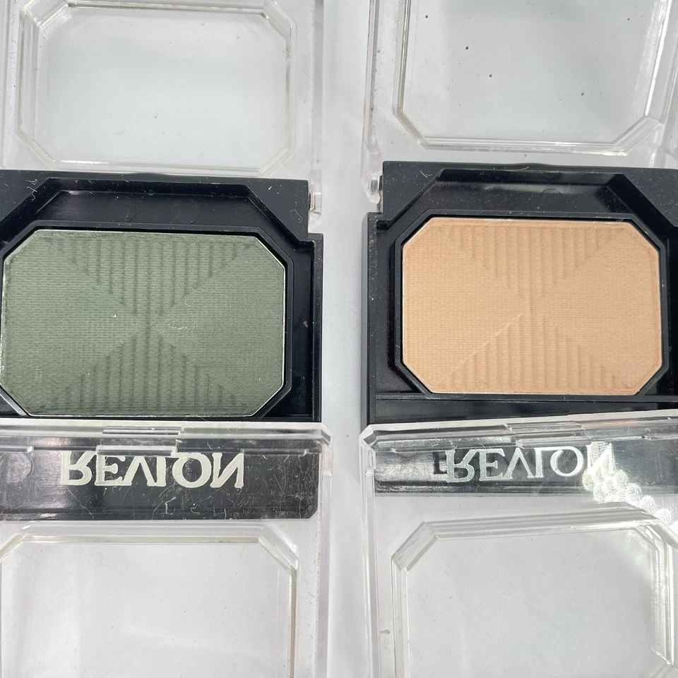 Vintage Revlon Custom Eyes Eyeshadow Lot Of 6 Single Matte Colors Rare New - Image 4 of 4