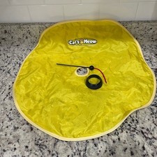 Cats Meow Replacement Parts Yellow Fabric Cover Wand and Ring Set