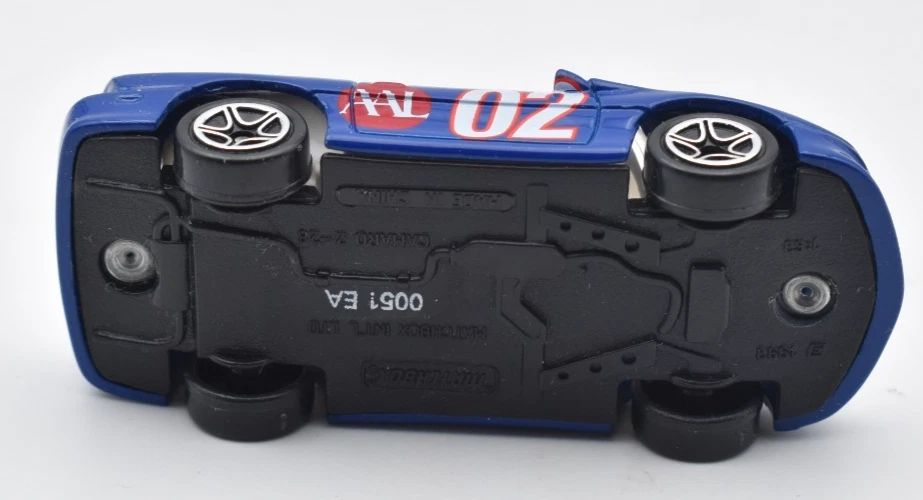 Matchbox Superfast Chevrolet Camaro Z28 blue AAL Racing. Advertising model - Image 3 of 4