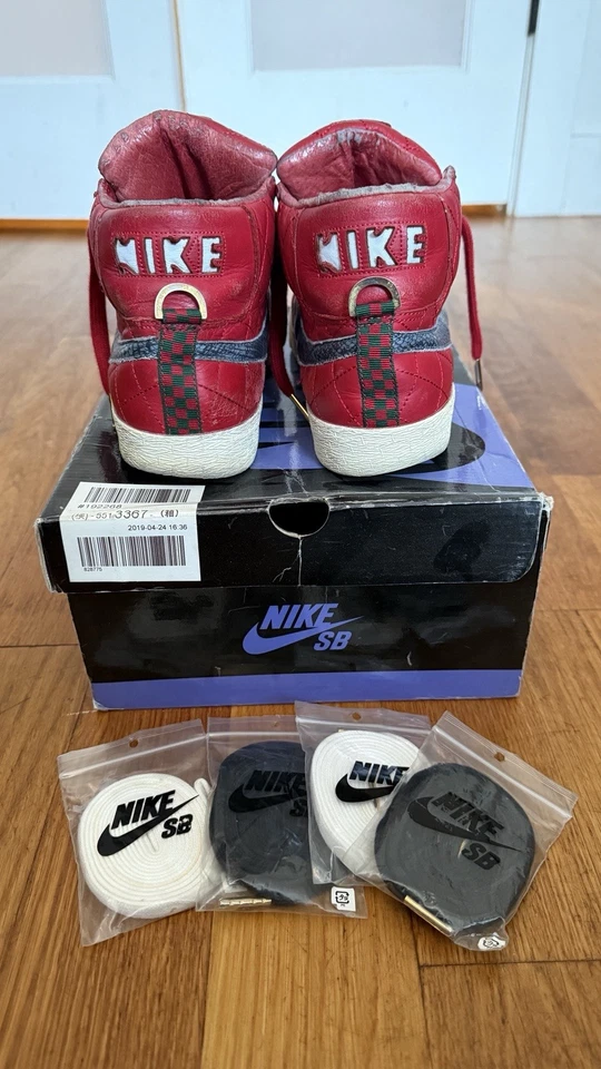 Nike Blazer SB Supreme 2006 Sz 10 with box - Great condition - 313962-601 - Image 4 of 4