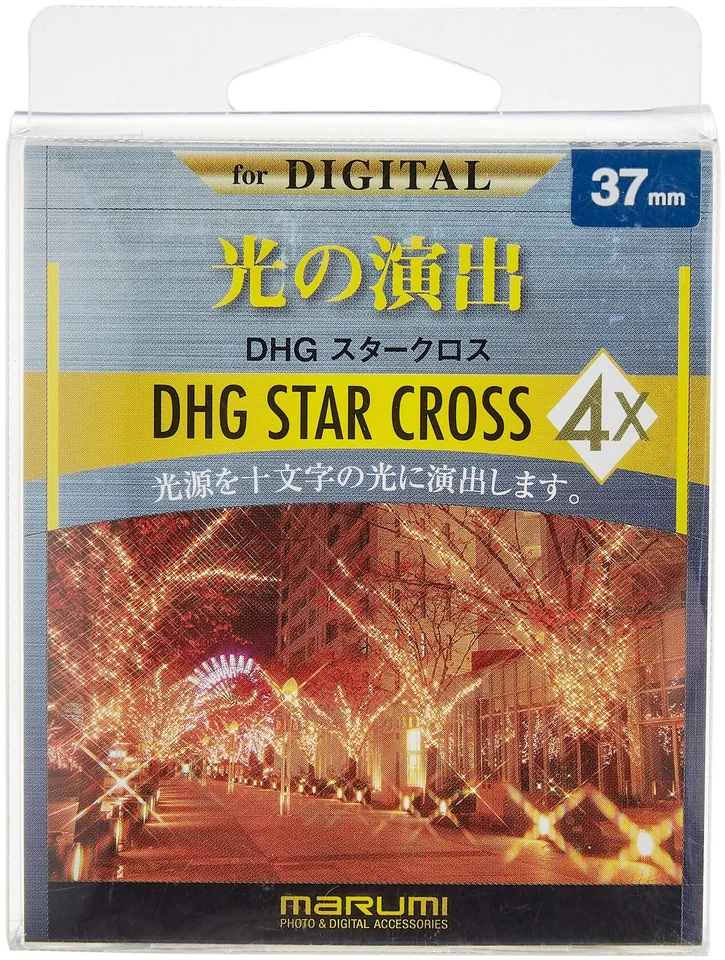 MARUMI Cross Filter 37mm DHG 4X Cross 37mm Cross effect - Image 2 of 3