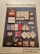 Bordering on the Edge of Lynn Waters Busa Graph It Arts Cross Stitch Book 3
