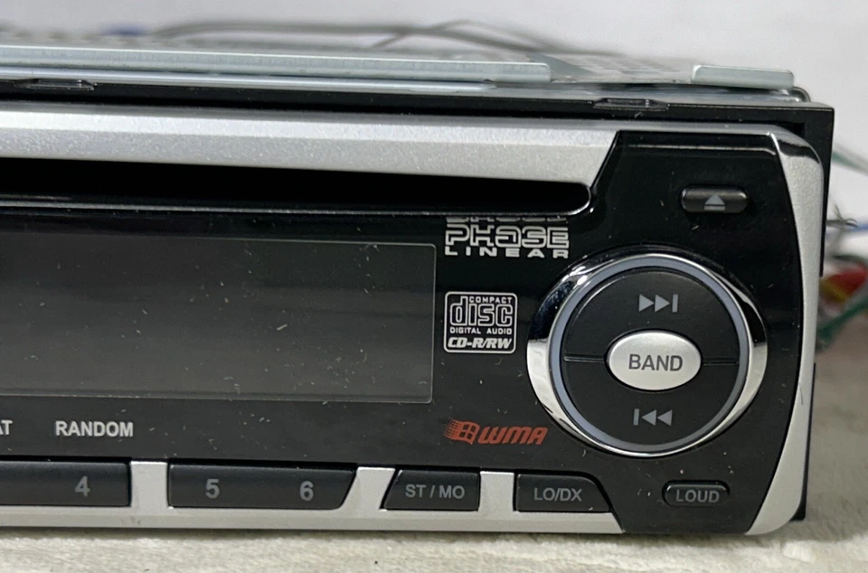CD player de carro Phase Linear por Jensen UMP401 com controle remoto MP3 WMA - Imagem 4 de 4