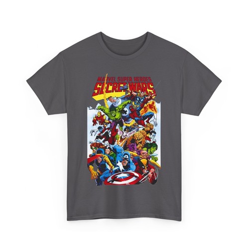 Secret Wars T-Shirt - Marvel Comics - 80s Series - Spider-man, Wolverine, Hulk - 第 54/65 張圖片