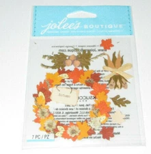 Jolee's Boutique Autumn Wreath Embellishments Stickers SPJB026 EKSuccess