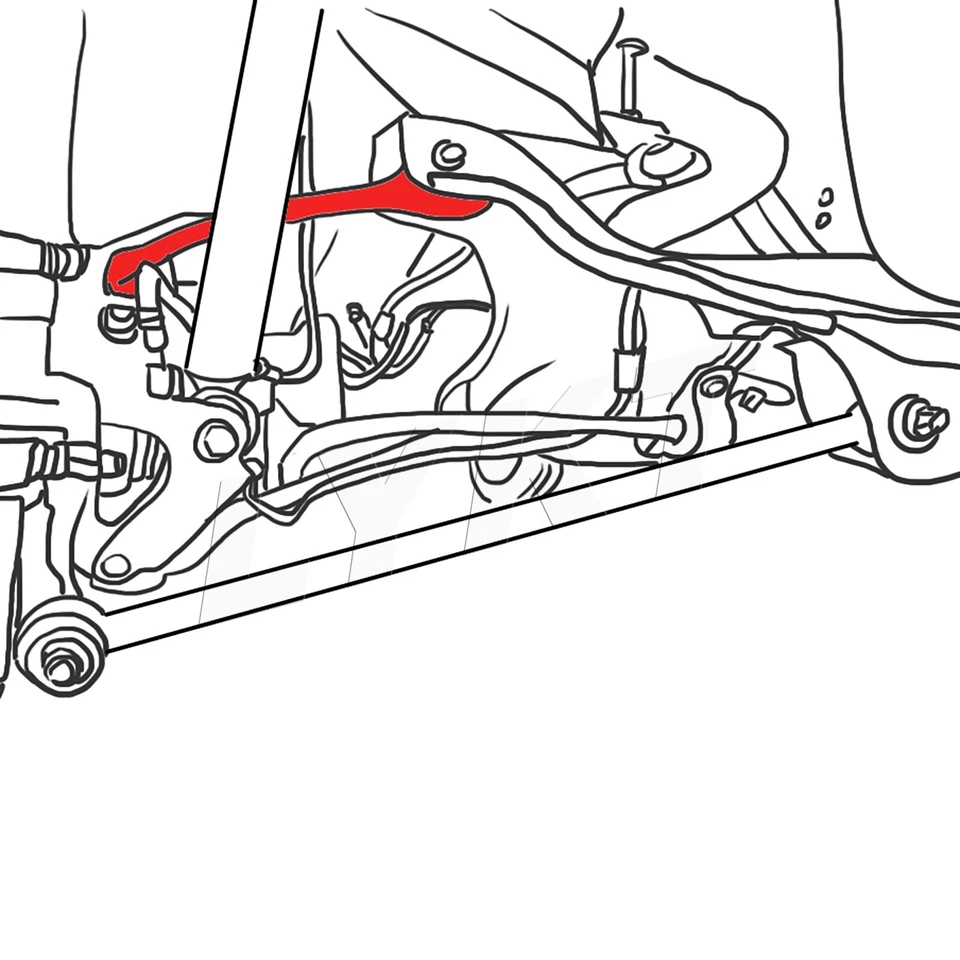 LYKT 4pcs Adjustable Arms Alignment Rear Camber&Toe Kit for Acura RL1996-2004 Foto 3 de 4