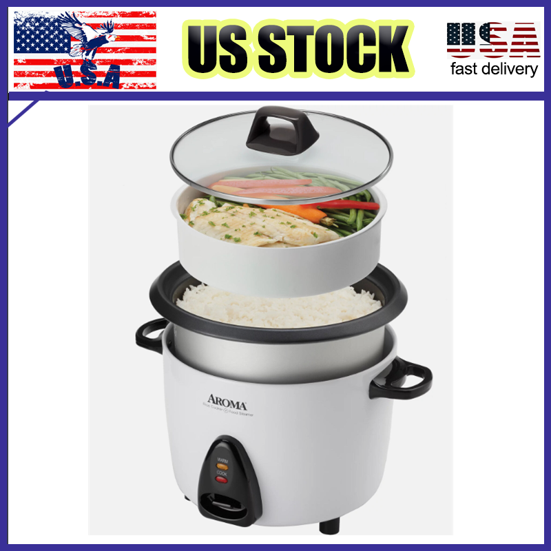 Aroma® 20 Cup Dishwasher Safe Rice Cooker & Steamer Cooking Pot Kitchen,4 Piece eBay