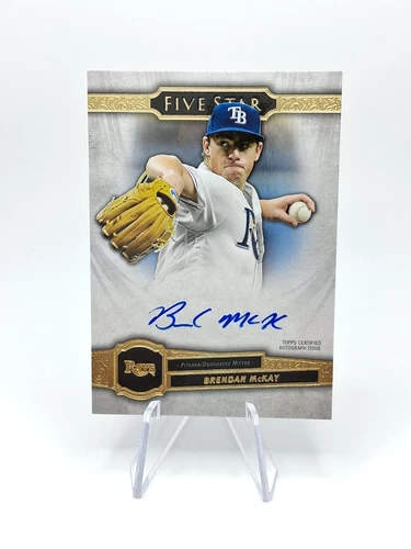 2021 Topps Five Star #FSA-BMI Brendan McKay AUTO